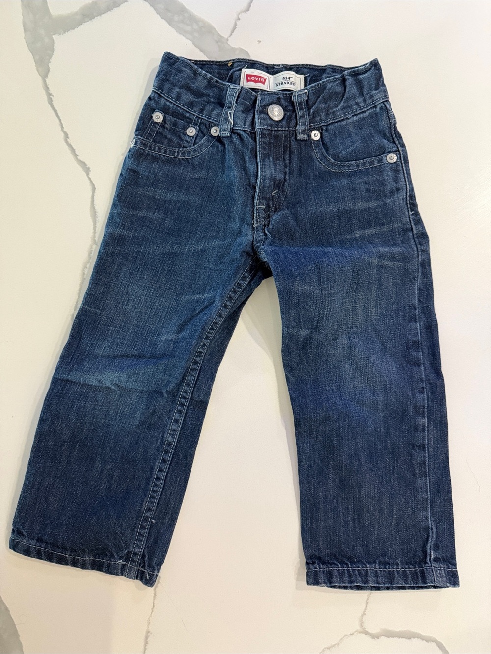 Levi's Kids Blue Denim Jeans - Straight Leg